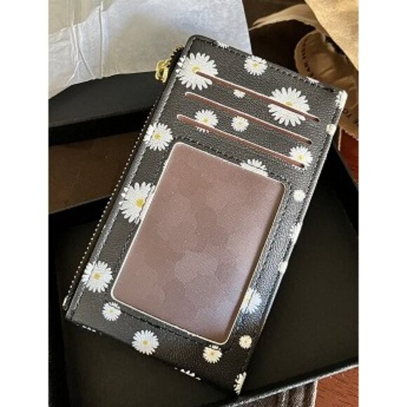 New RFID Card Holder Wallet for Women Slim Wallets Bifold Multi Card Case Zipper - Picture 3 of 3